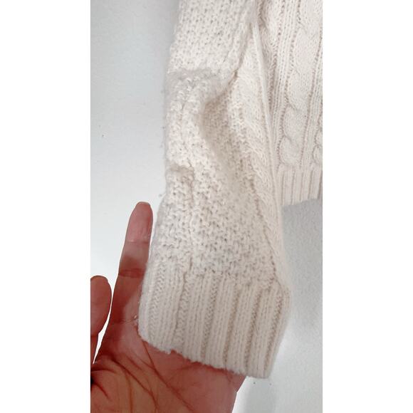 abercrombie & fitch sweater off white small - Picture 4 of 6